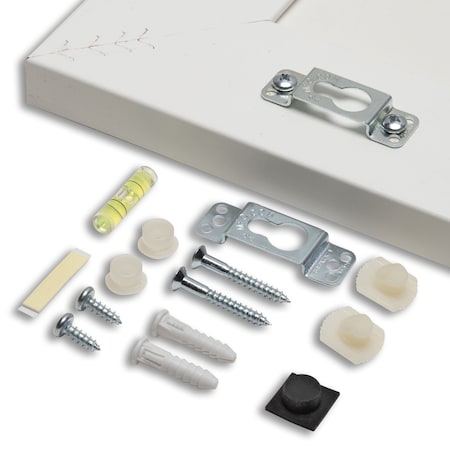 Fletcher-Terry Fletcher No-Wire Hanging Kit, Hang Wall Art up to 100 Pounds, 10PC, Heavy Duty 143009227